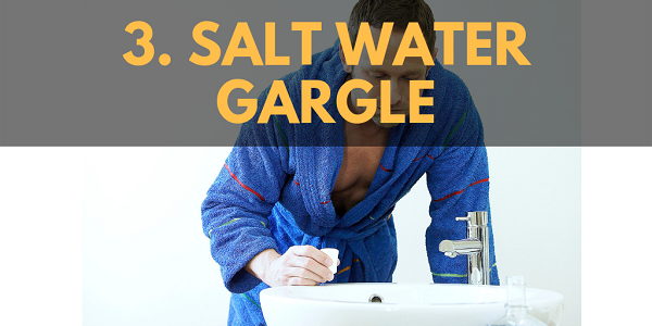 Home Remedies for Chest Congestion – Salt Water Gargle