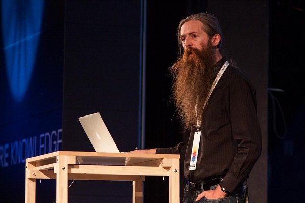 Aubrey De Grey (Photo: SHARE Conference, via)