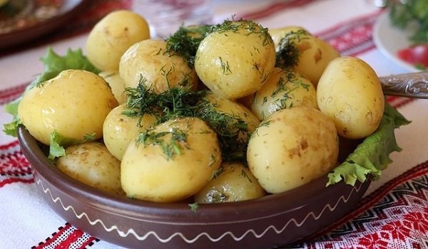 Potatoes are an excellent source of the essential nutrient Potassium.