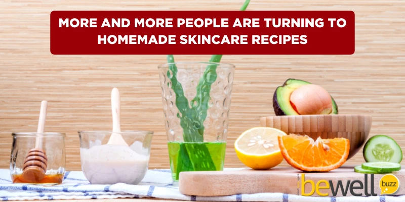 More and more people are turning to homemade skincare recipes.