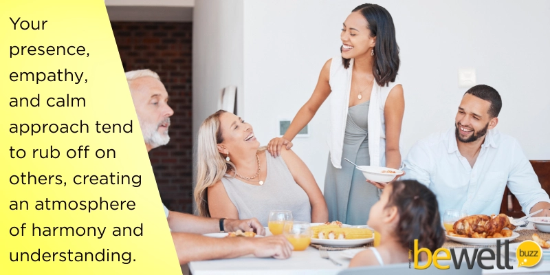 When you practice mindfulness in your relationships, it sets off a positive chain reaction.